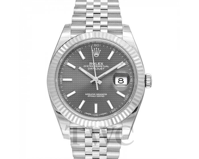 datejust 41 rhodium jubilee