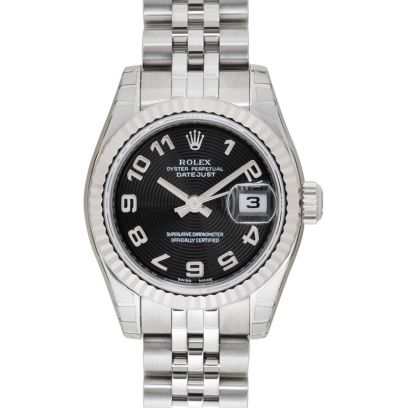 Rolex Lady Datejust 179174-Bk-A-J
