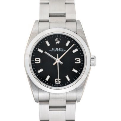 Rolex Oyster Perpetual 77080 black_@_R9QRPMYO