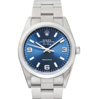 Rolex Air King 14000 Blue Arabic_@_695YXJ79