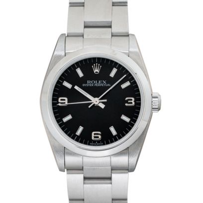 Rolex Oyster Perpetual 77080 black369_@_X0WX8YG9