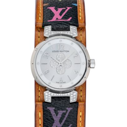 Authenticated Used Louis Vuitton LOUIS VUITTON Tambour Bijou