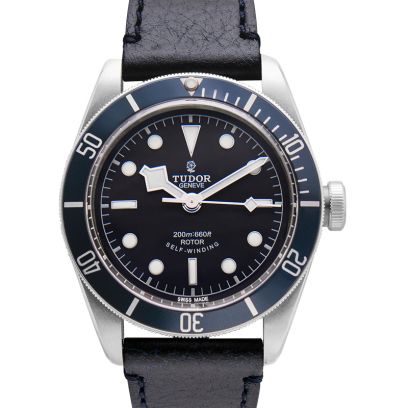 Tudor Heritage Black Bay 79220B-LEATHER