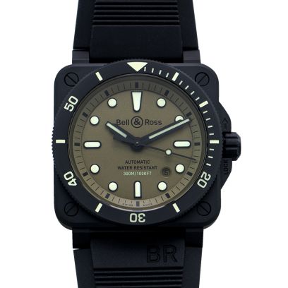 Bell & Ross Instruments BR0392-D-KA-CE/SRB