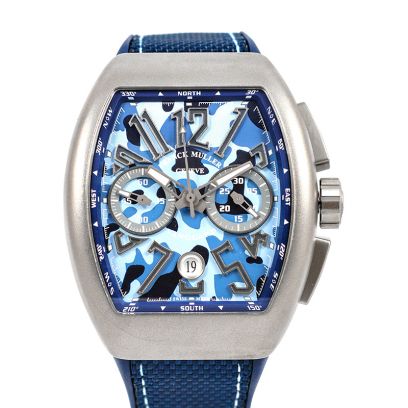 Franck Muller VANGUARD V 45 CC DT CAMO TT MC BL