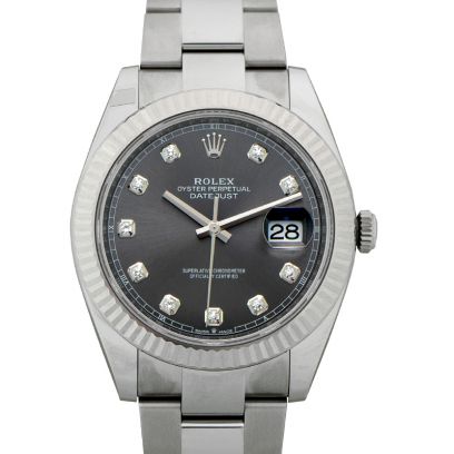 Rolex Datejust 126334-Rhodium-G-Oyster