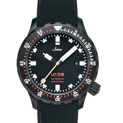 Sinn Diving Watches 1010.0241-Silicone-LFC-Blk