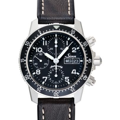 Sinn Instrument Chronographs 103.061-Leather-CIVS-DB-CSW