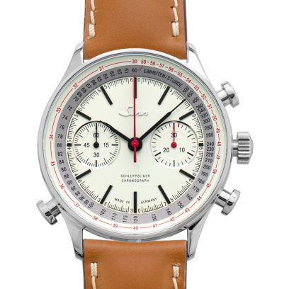 Sinn Instrument Chronographs 910.010-Leather-BN