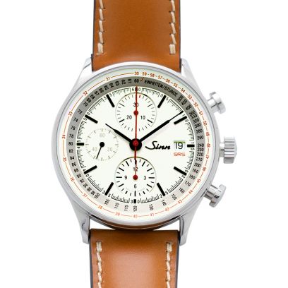 Sinn Instrument Chronographs 910.020-Leather-Horsehide-Brw-CSW