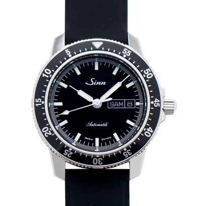 Sinn Instrument Watches 104.010-Silicone-Blk