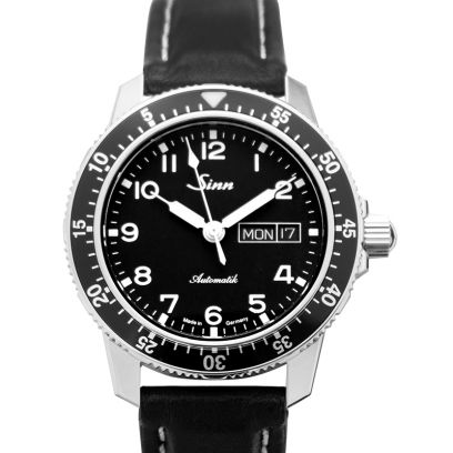 Sinn Instrument Watches 104.011-Leather-Cowhide-BK