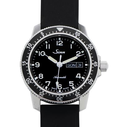 Sinn Instrument Watches 104.011-Silicone-Blk