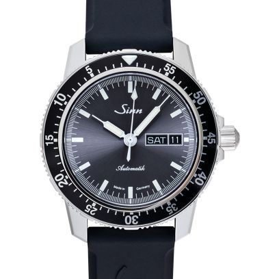 Sinn Instrument Watches 104.014-Silicone-Blk