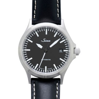 Sinn Instrument Watches 556.010-Leather-Cowhide-RL-Blk-CSW