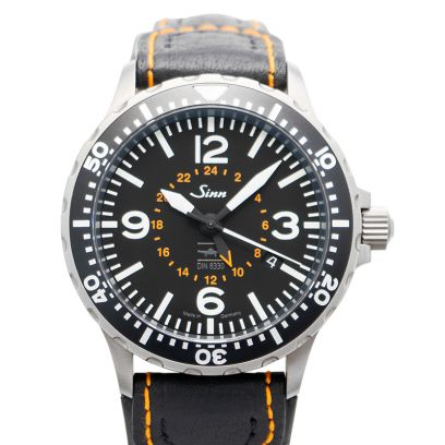 Sinn Instrument Watches 857.0401-Leather-Cowhide-BLK