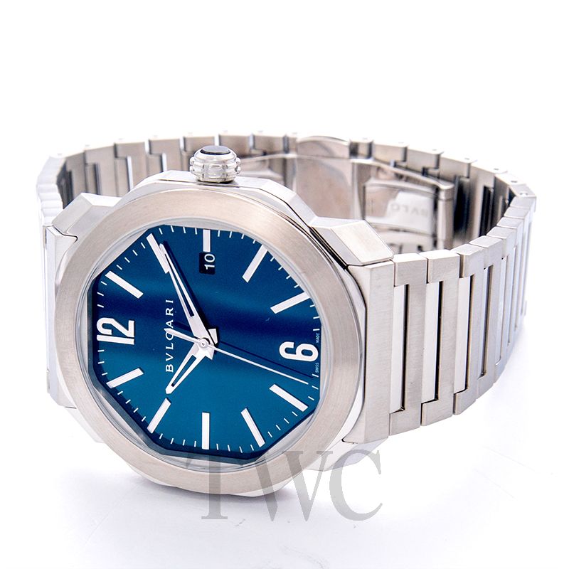 Bvlgari+Octo+Blue+Men%27s+Watch+-+102856 for sale online