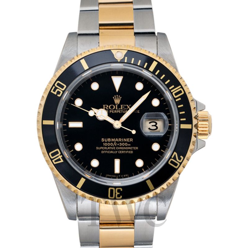 16613-Black_@_598DYLW9 Rolex Submariner