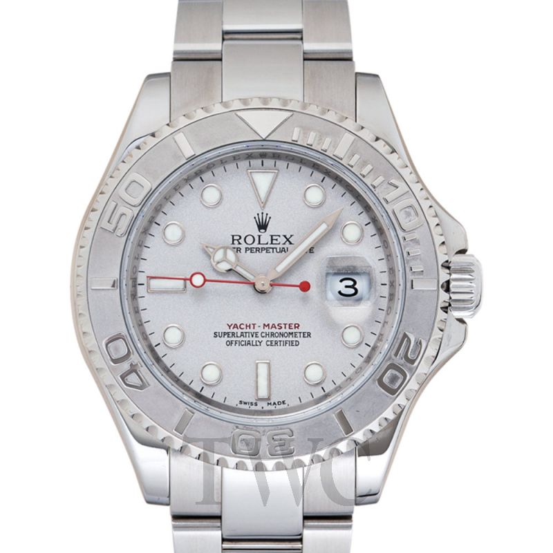 rolex yacht master silver