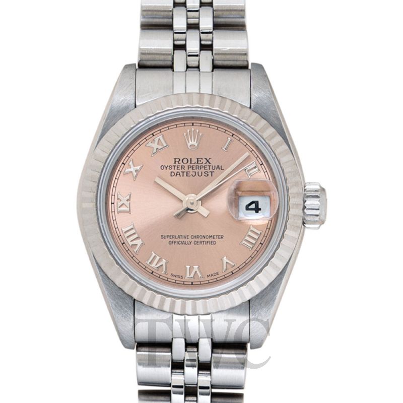 rolex datejust salmon