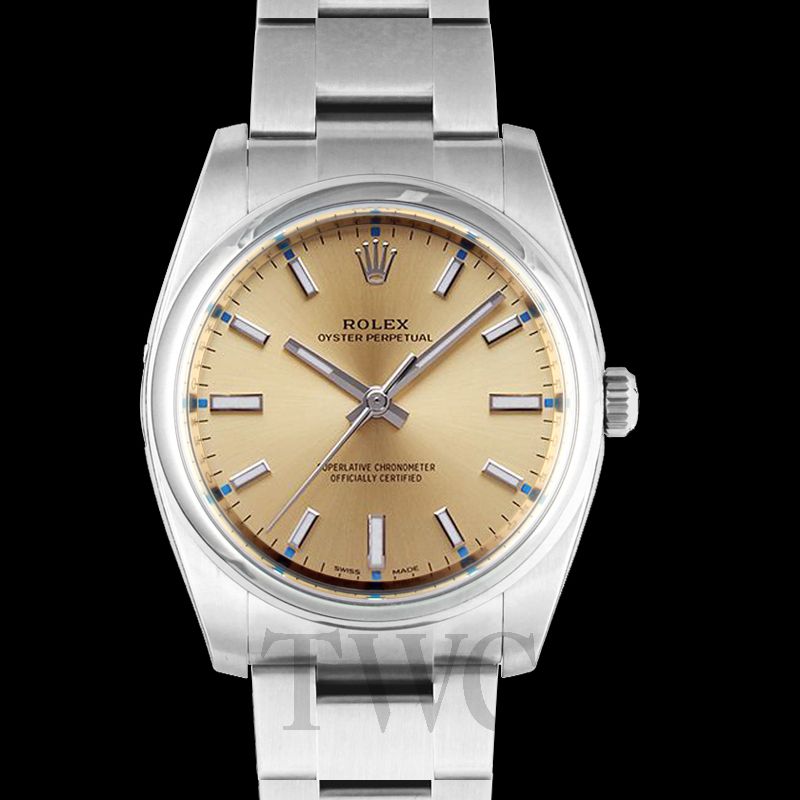 rolex oyster champagne
