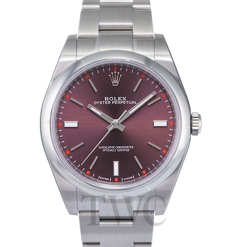 oyster perpetual 39 red grape