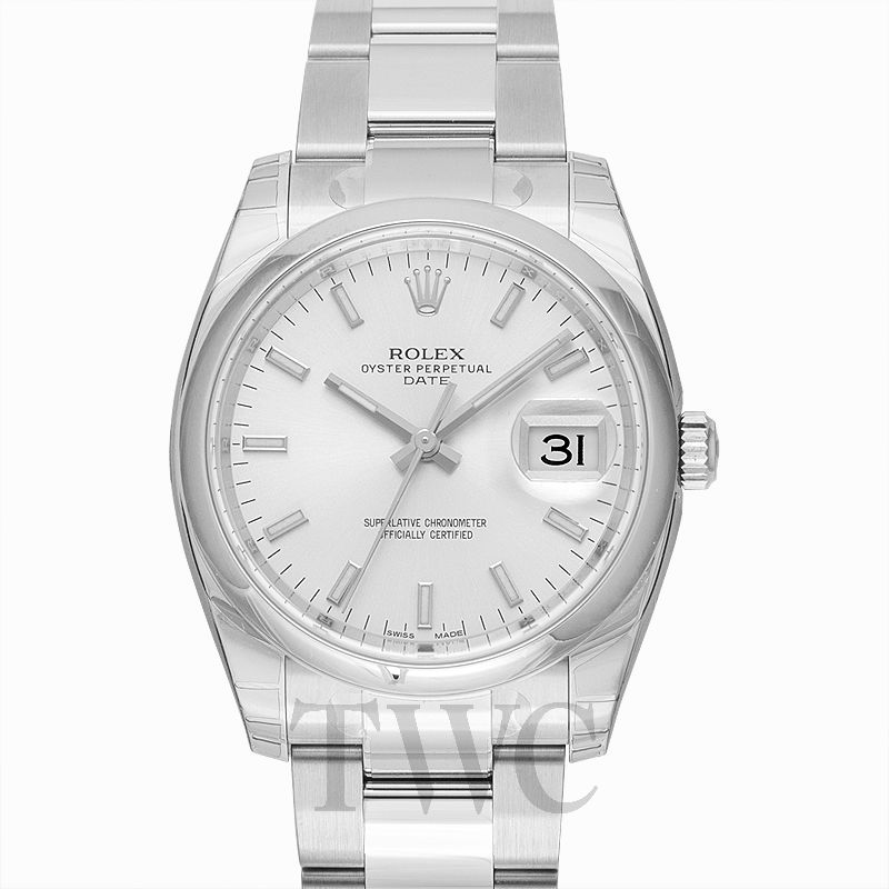 Rolex oyster perpetual new arrivals date stainless steel
