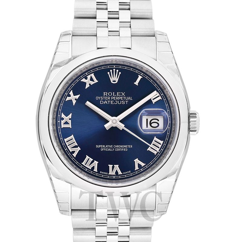 116200 blue dial