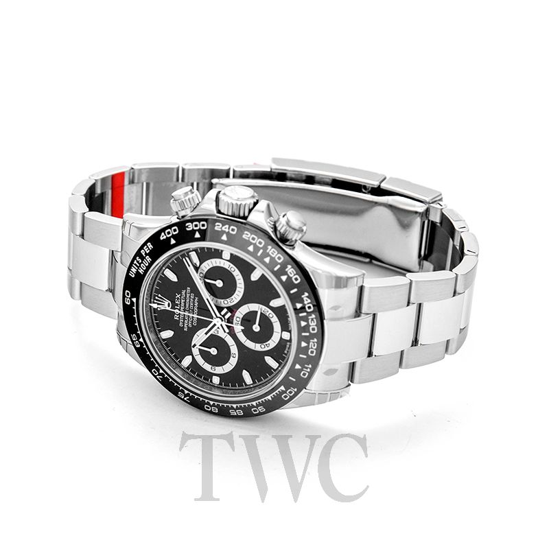 Rolex cosmograph daytona men's black dial watch 116500ln cheap