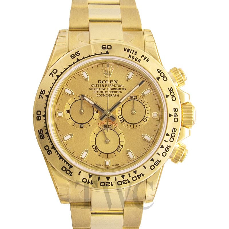 Daytona watch clearance gold