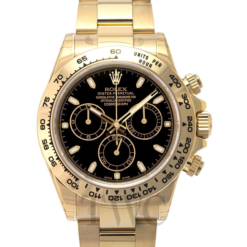 116508 Black Rolex Cosmograph Daytona