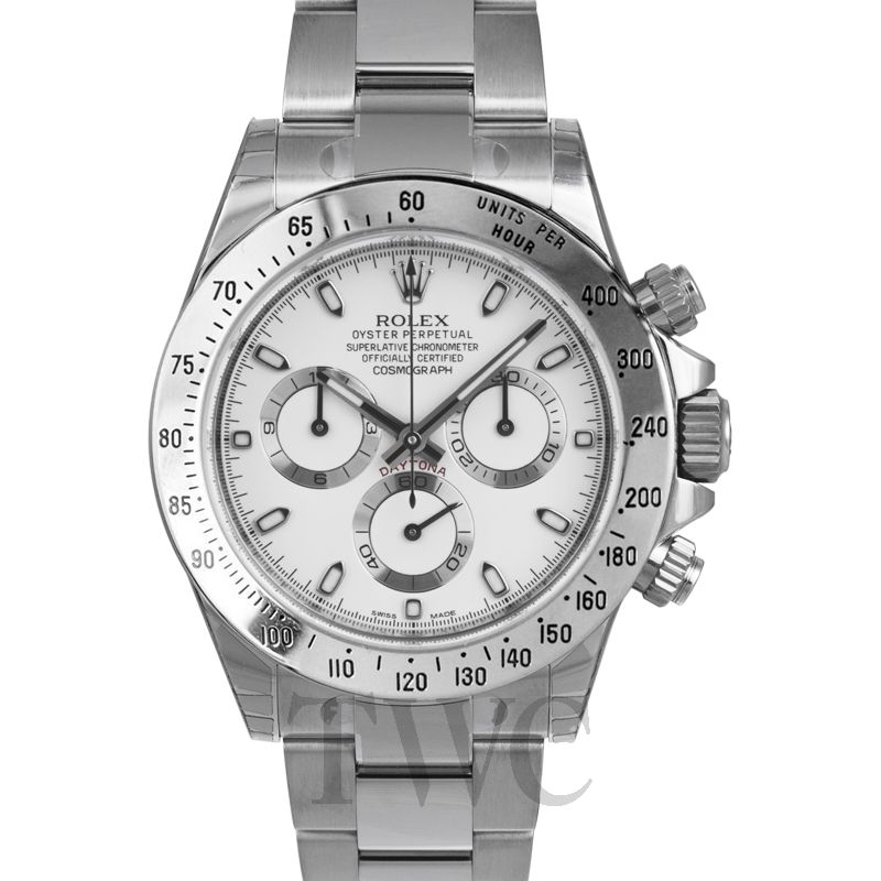 Rolex daytona deals 11650 white