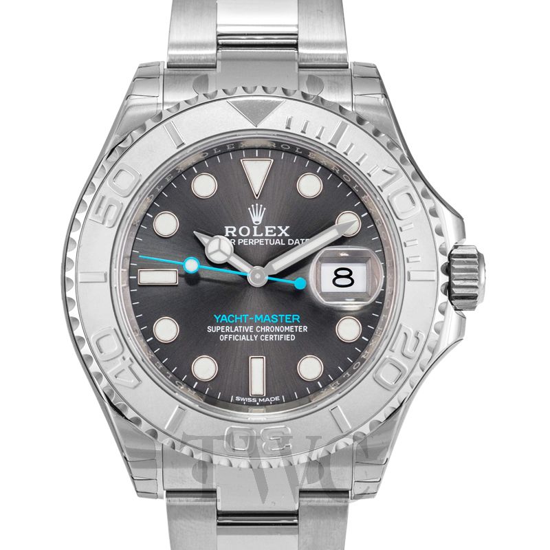 rolex yachtmaster rhodium 40