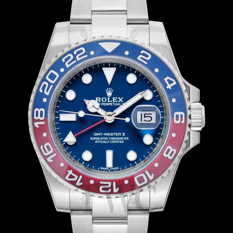 Gmt pepsi blue dial 2025