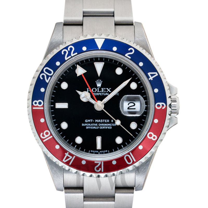 Rolex red new arrivals blue