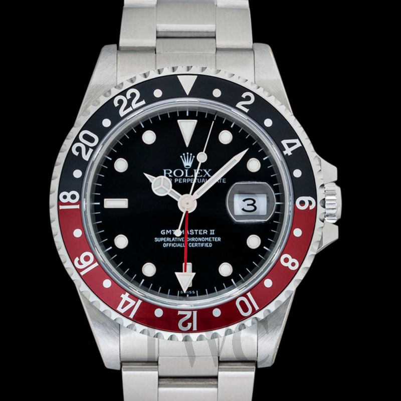 Rolex rojo y discount negro