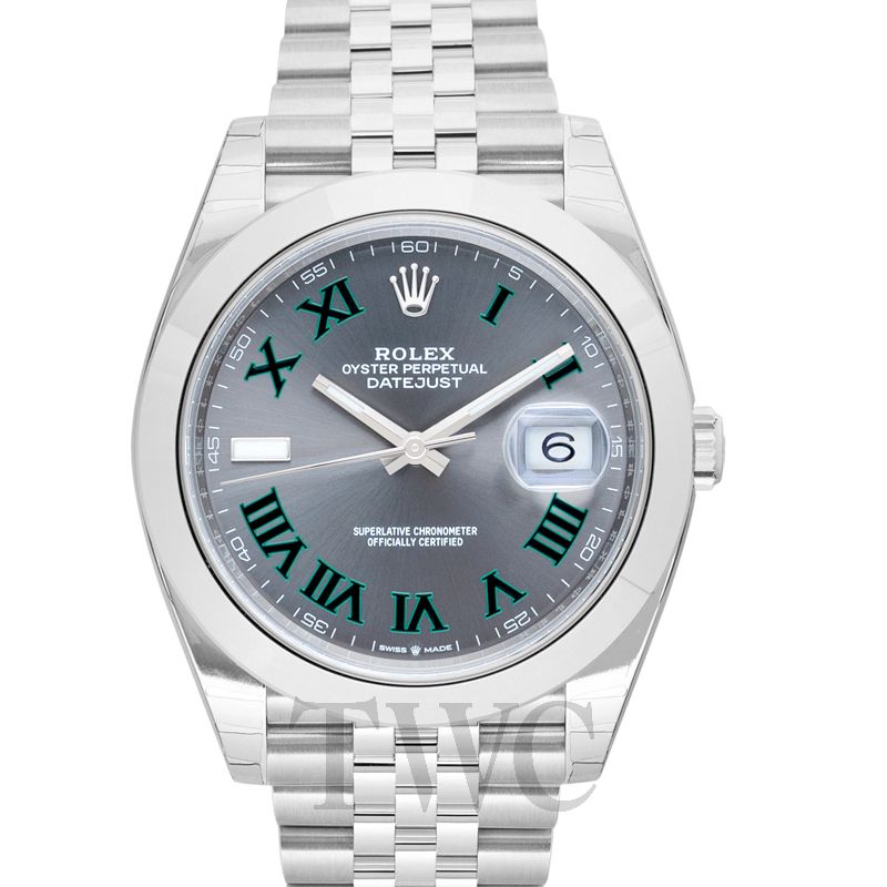 rolex datejust 41 men's automatic watch