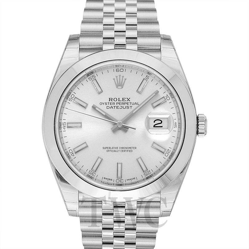 mens silver rolex