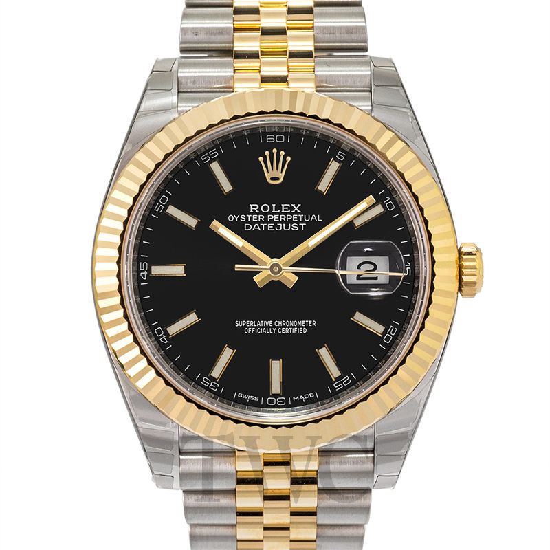 Datejust outlet gold black