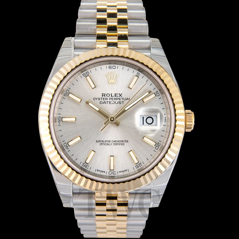 Rolex datejust 41 on sale two tone jubilee
