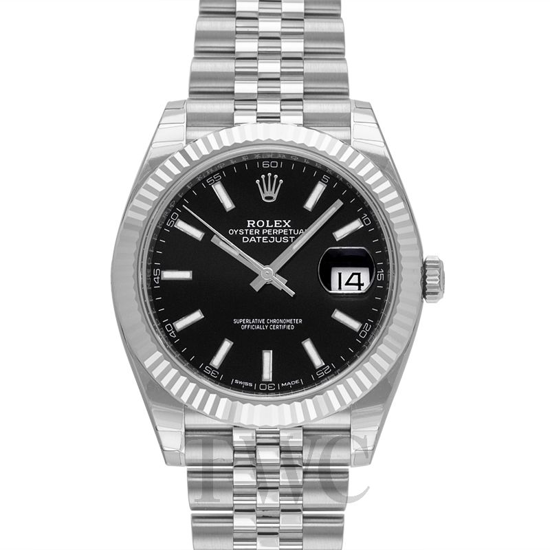 rolex datejust 41 white gold jubilee