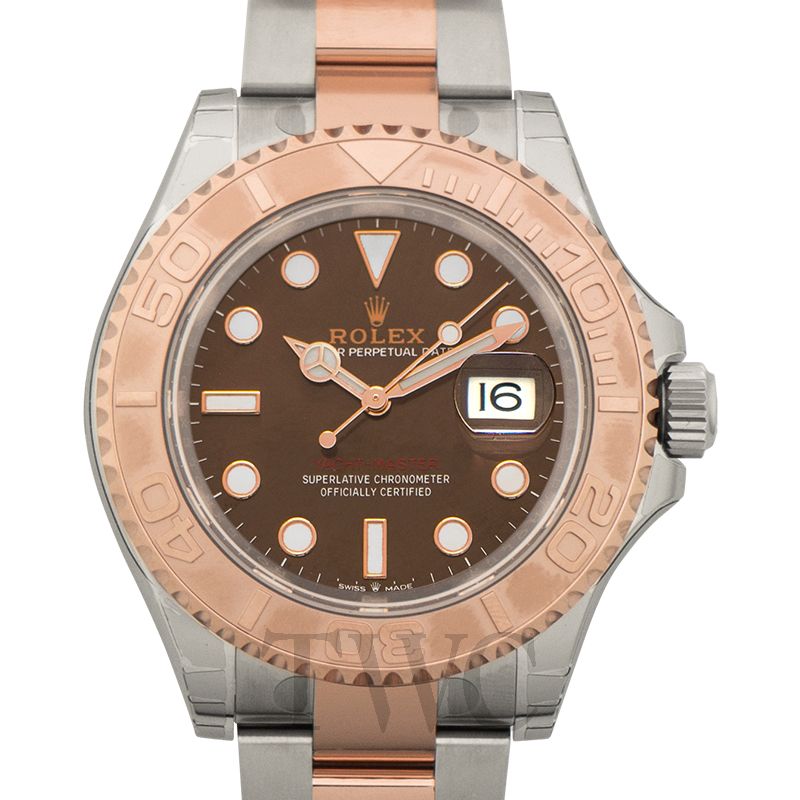 Rolex Yacht-Master268621 37 Chocolate Dial Men's Steel and 18K Everose Gold | WatchGuyNYC