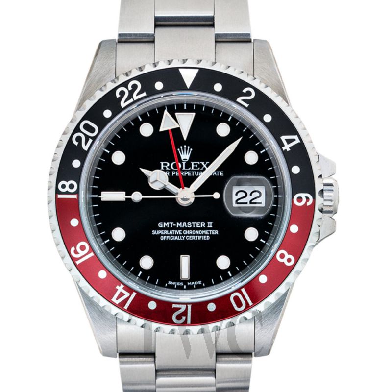 rolex gmt master ii red black