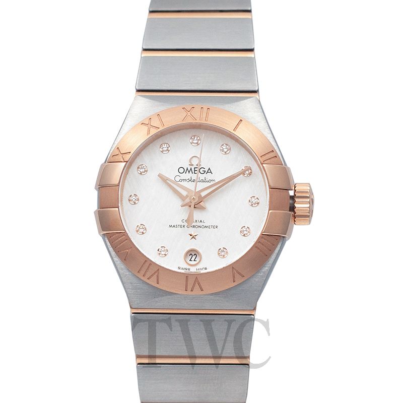 omega gold silver watch