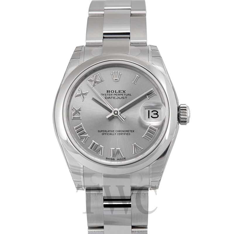 rolex oyster perpetual datejust rhodium