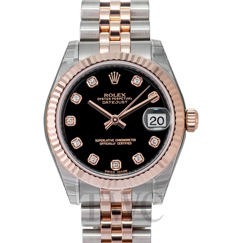Rolex lady clearance datejust everose gold