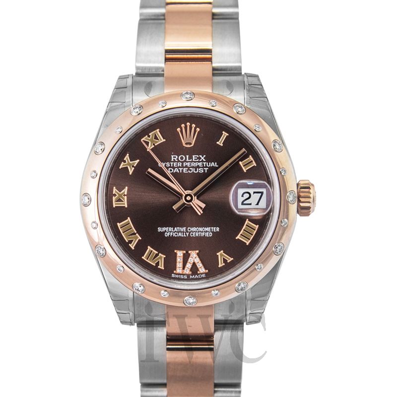 lady datejust 31 rose gold