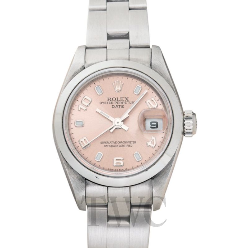 Rolex store lady pink