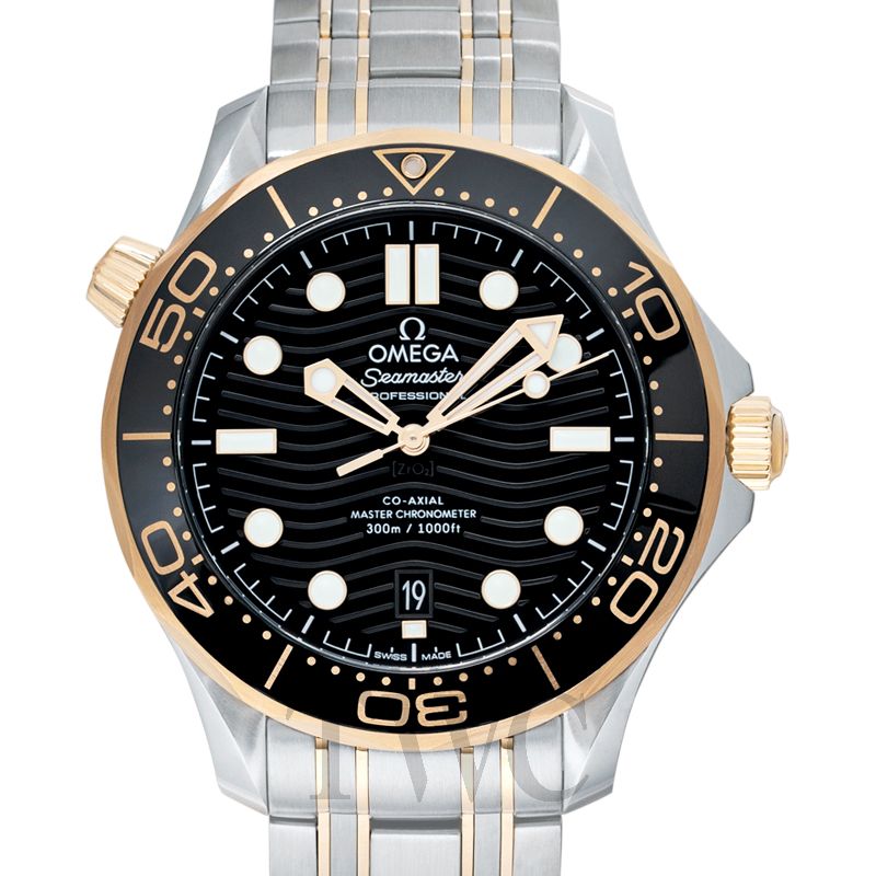 Black and gold omega seamaster top