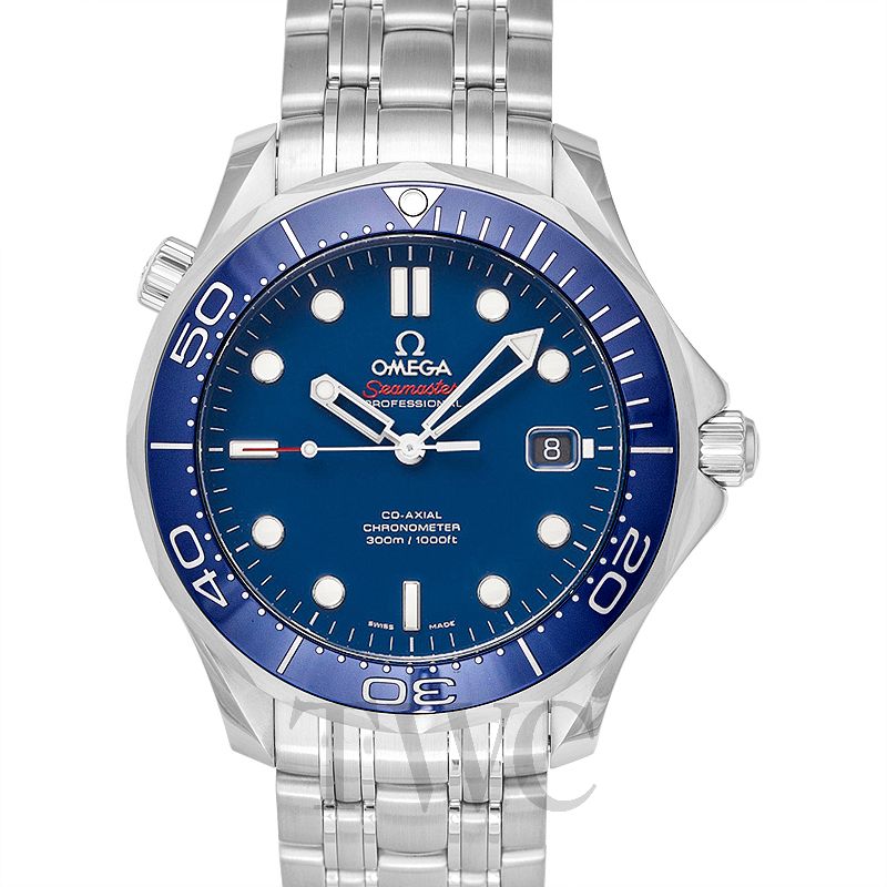 omega seamaster automatic blue